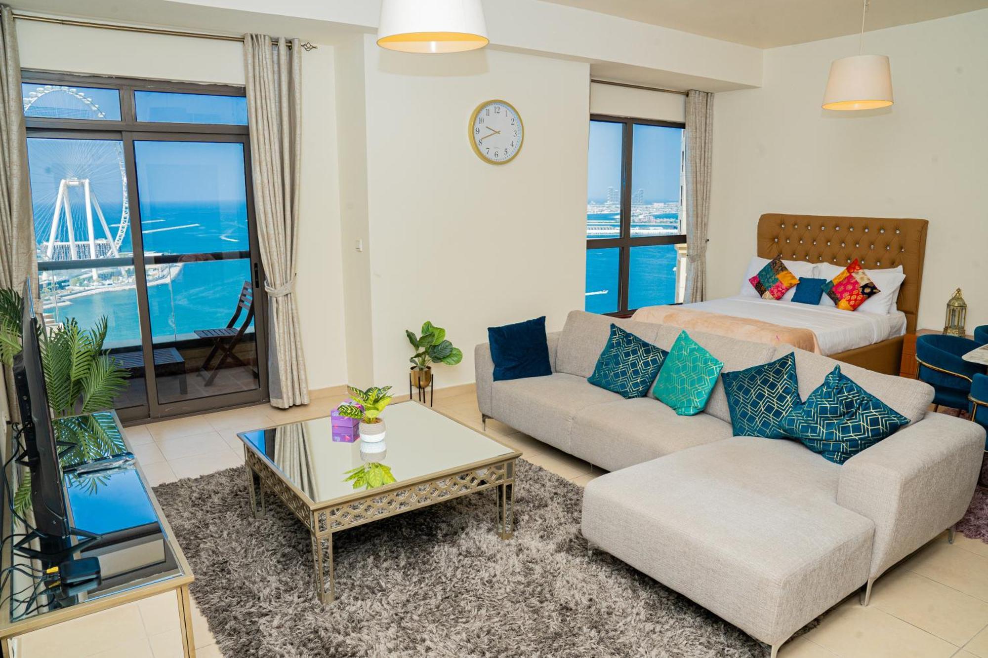Luxury Casa - Platinum Sea View Apartment 2Br At Jbr Beach Dubai Buitenkant foto